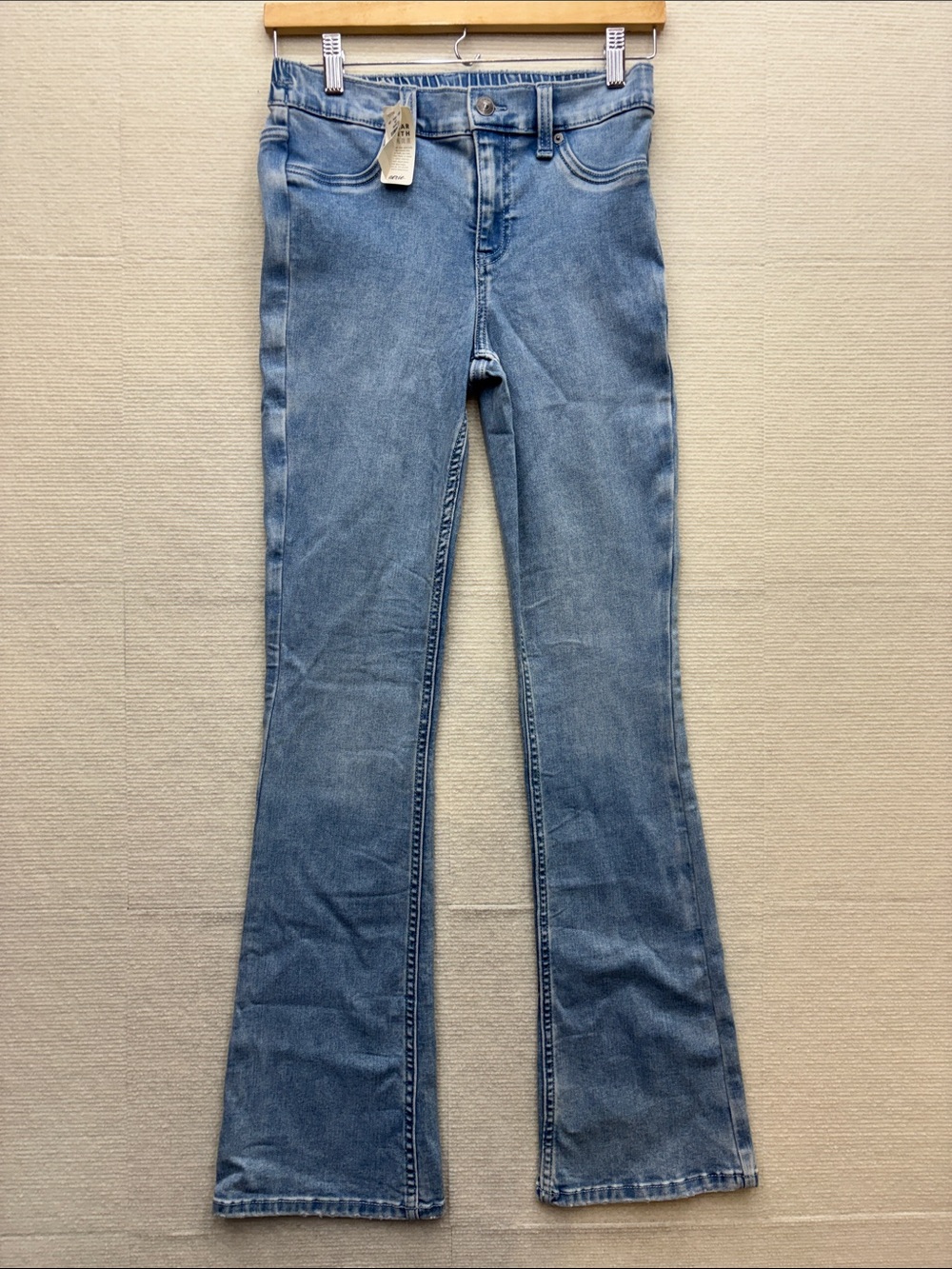 New Aerie | Women’s Light Blue Denim Flared Jeans XS
